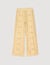 Pantalon droit en crochet