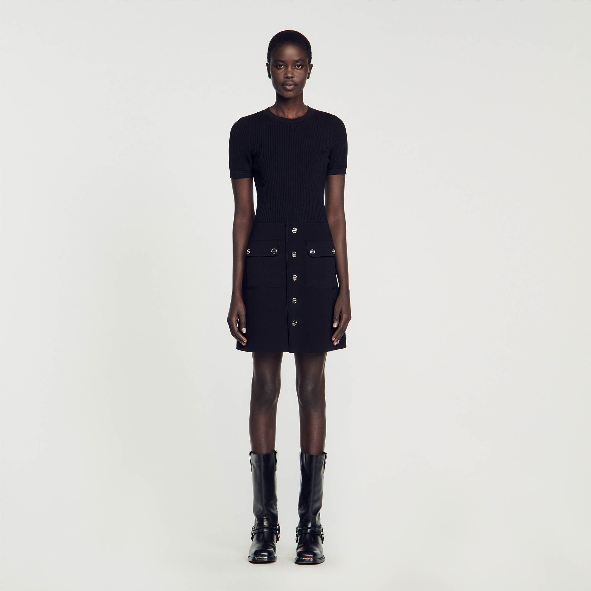 Robe en maille