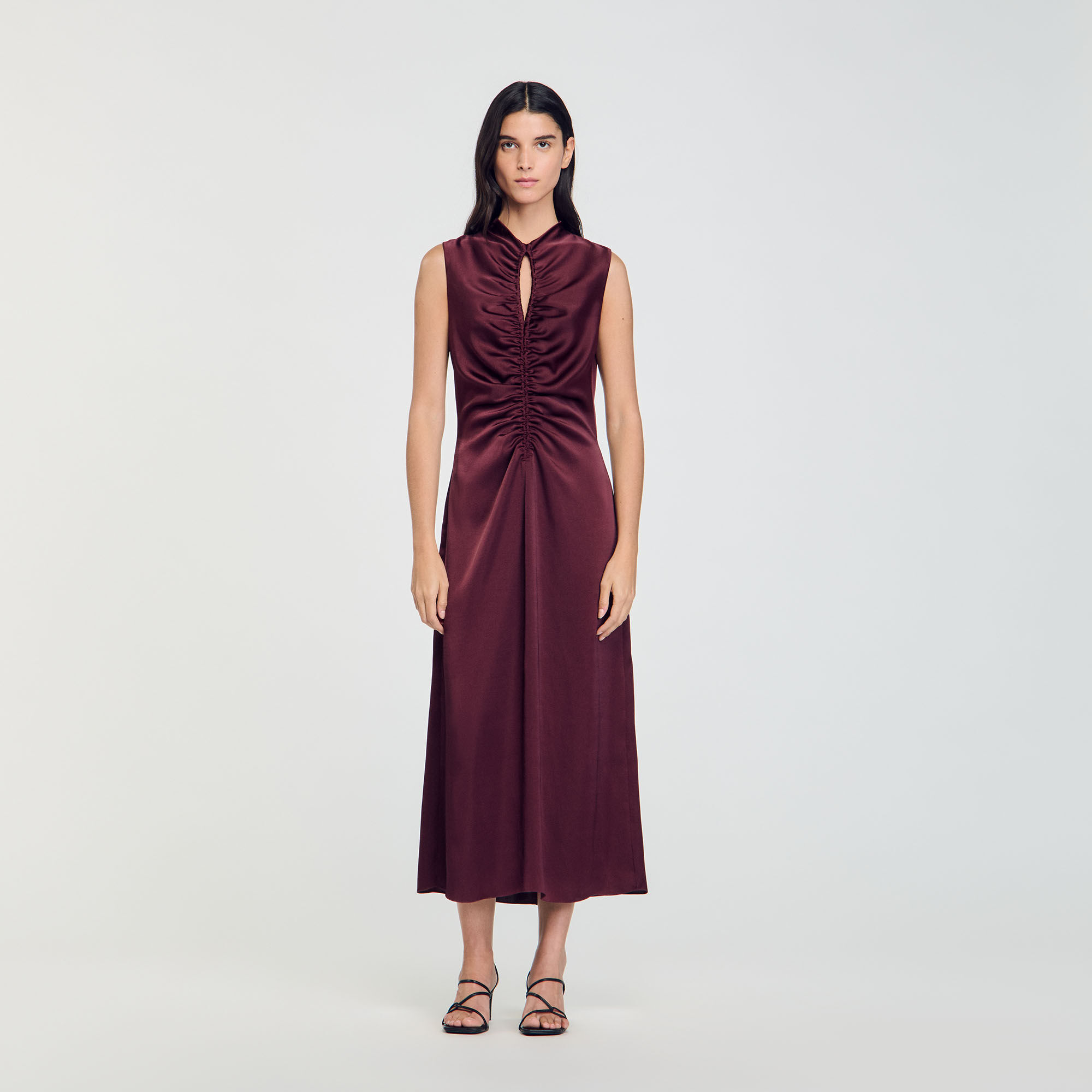 Robe longue sandro 2018 outlet