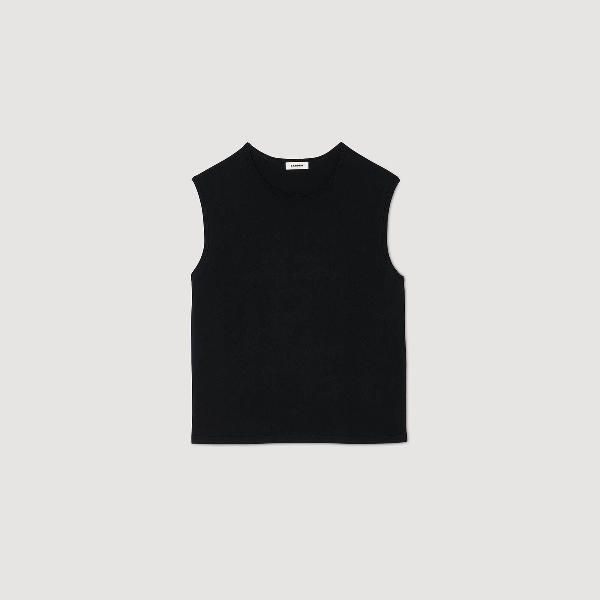 D&eacute;bardeur en maille fine - Homme | Sandro Paris
