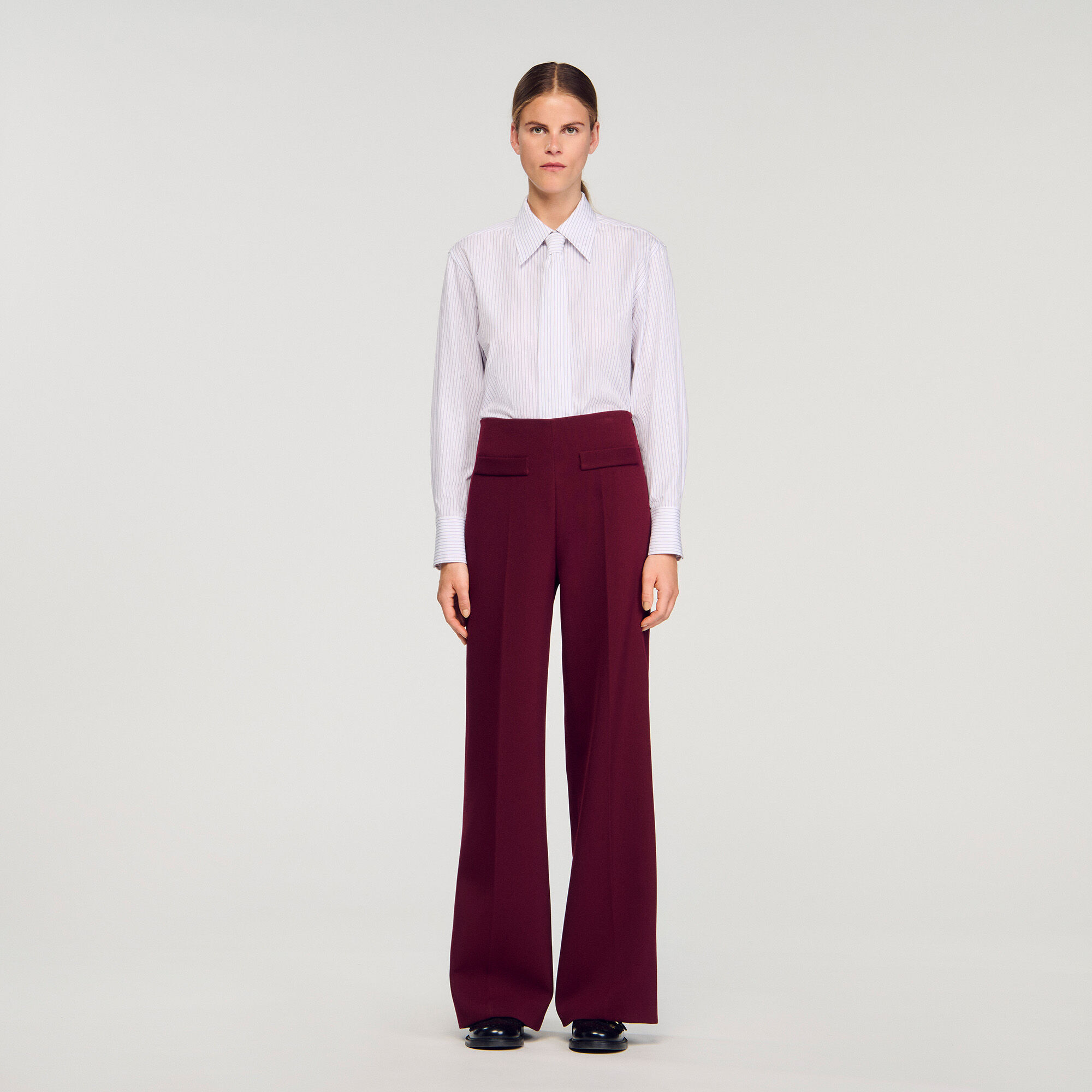 Pantalon large 