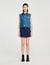 Blouson sans manches en denim 