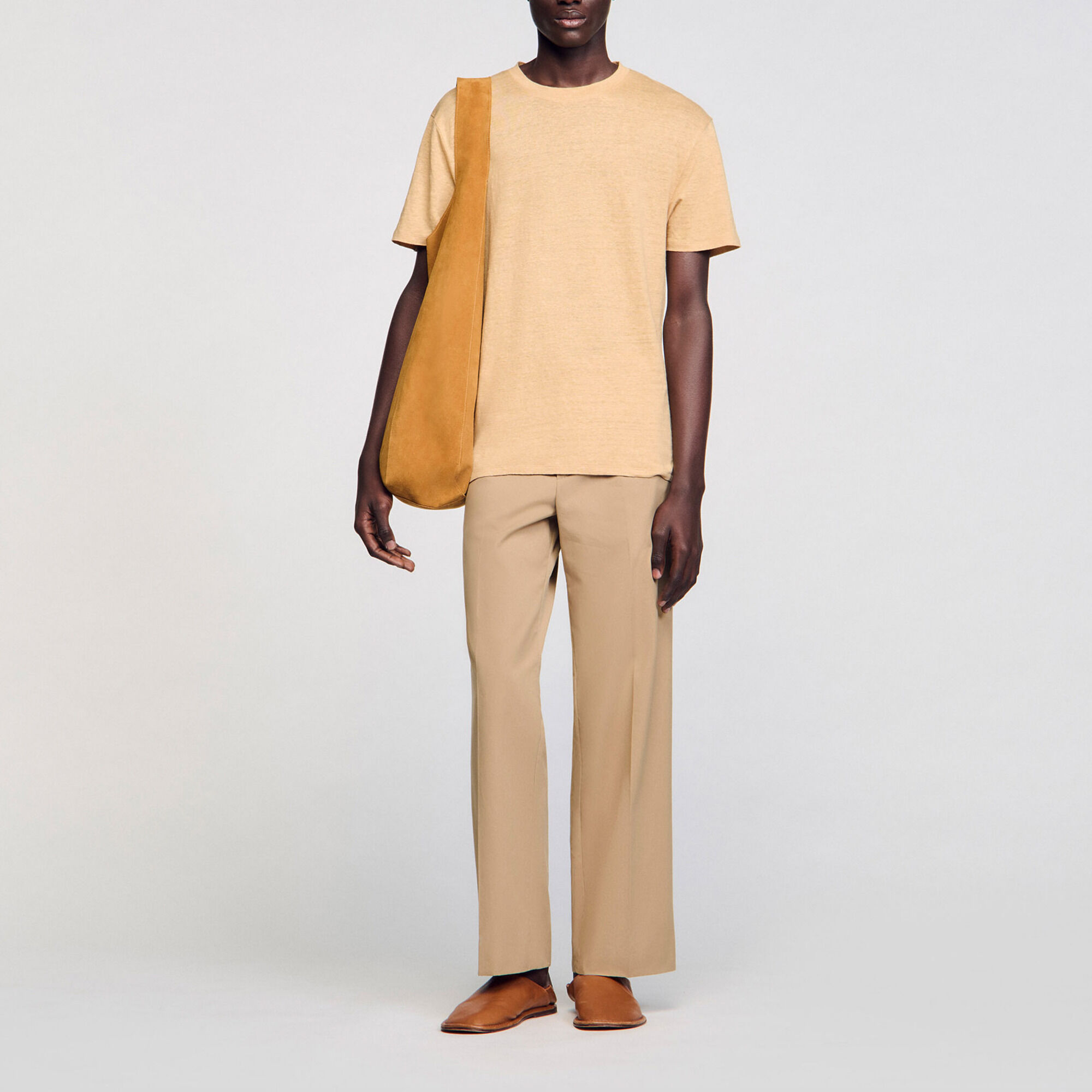 T-shirt en lin certifi&eacute;