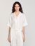 Chemise courte à jacquard à noeuds