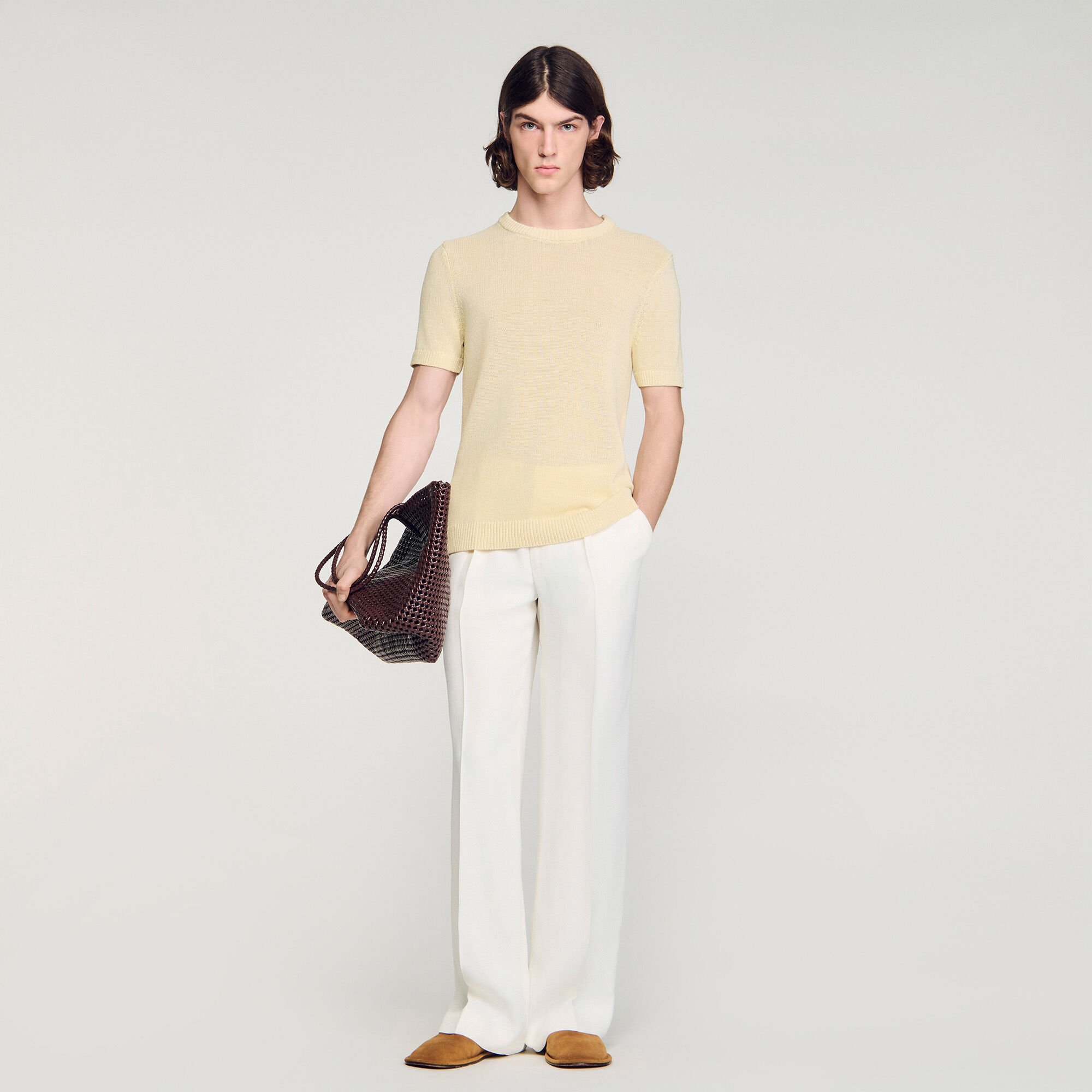 T-shirt en maille fine