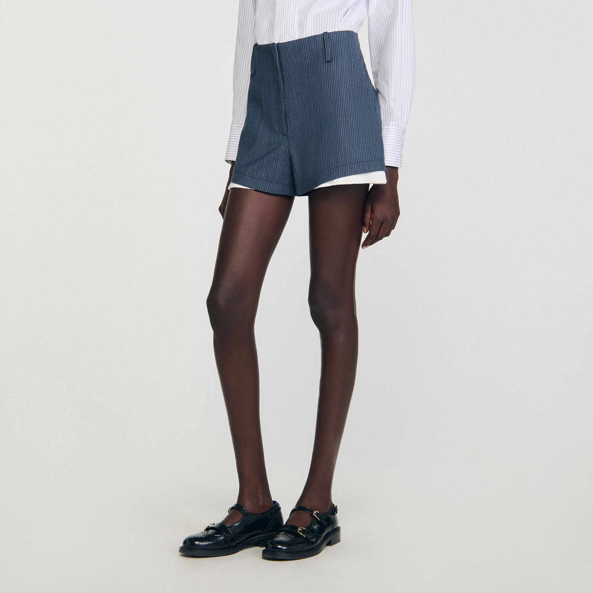 Short ray&eacute;  - Femme | Sandro Paris