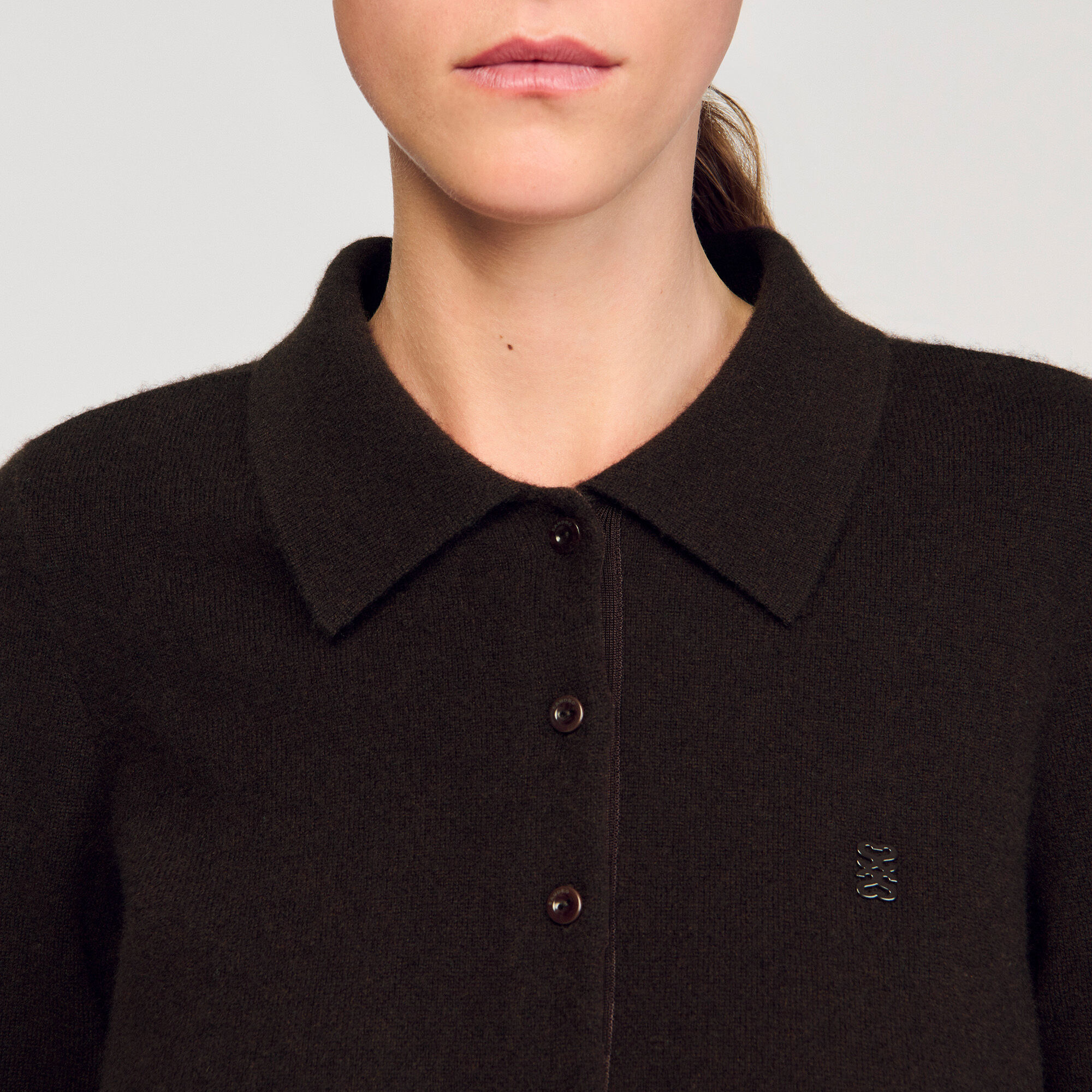 Cardigan à col chemise Cardigan à col chemise
