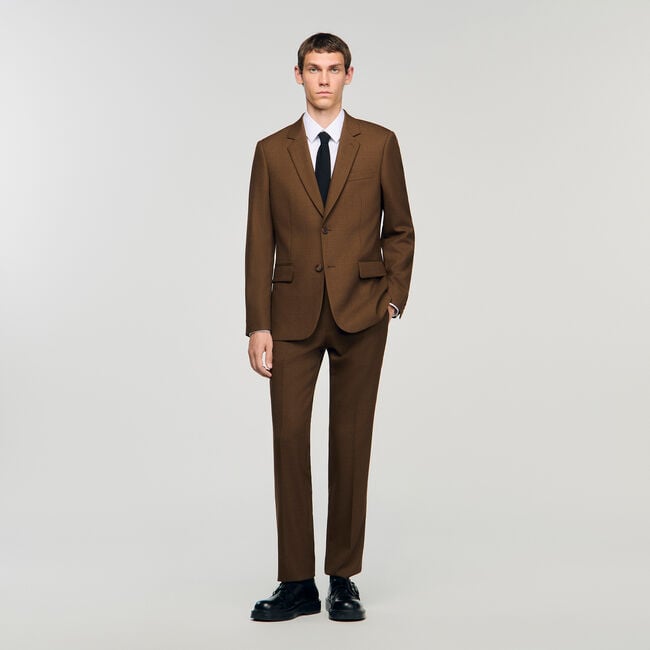 Veste de costume en laine