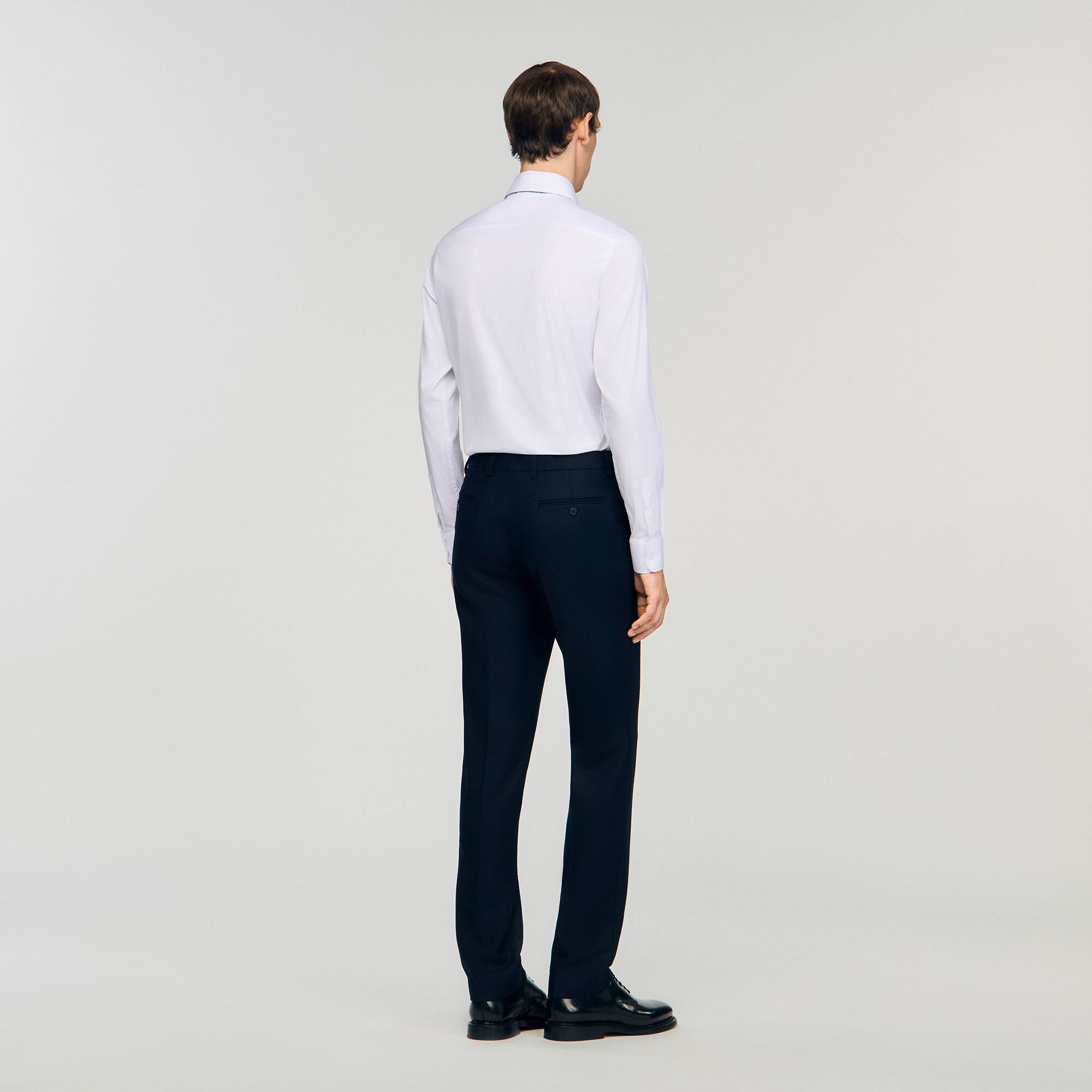 Pantalon de costume en laine
