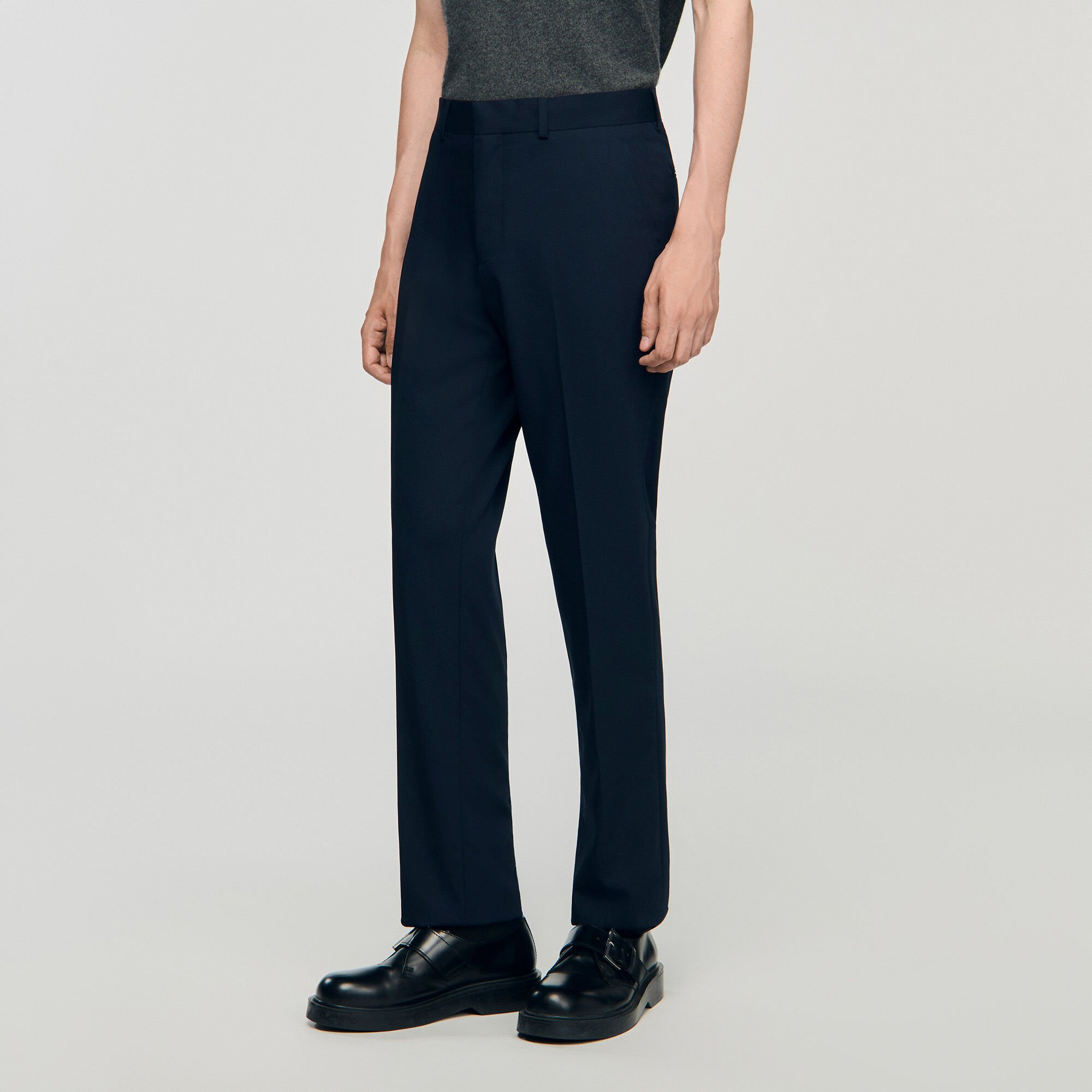 Pantalon de costume  large