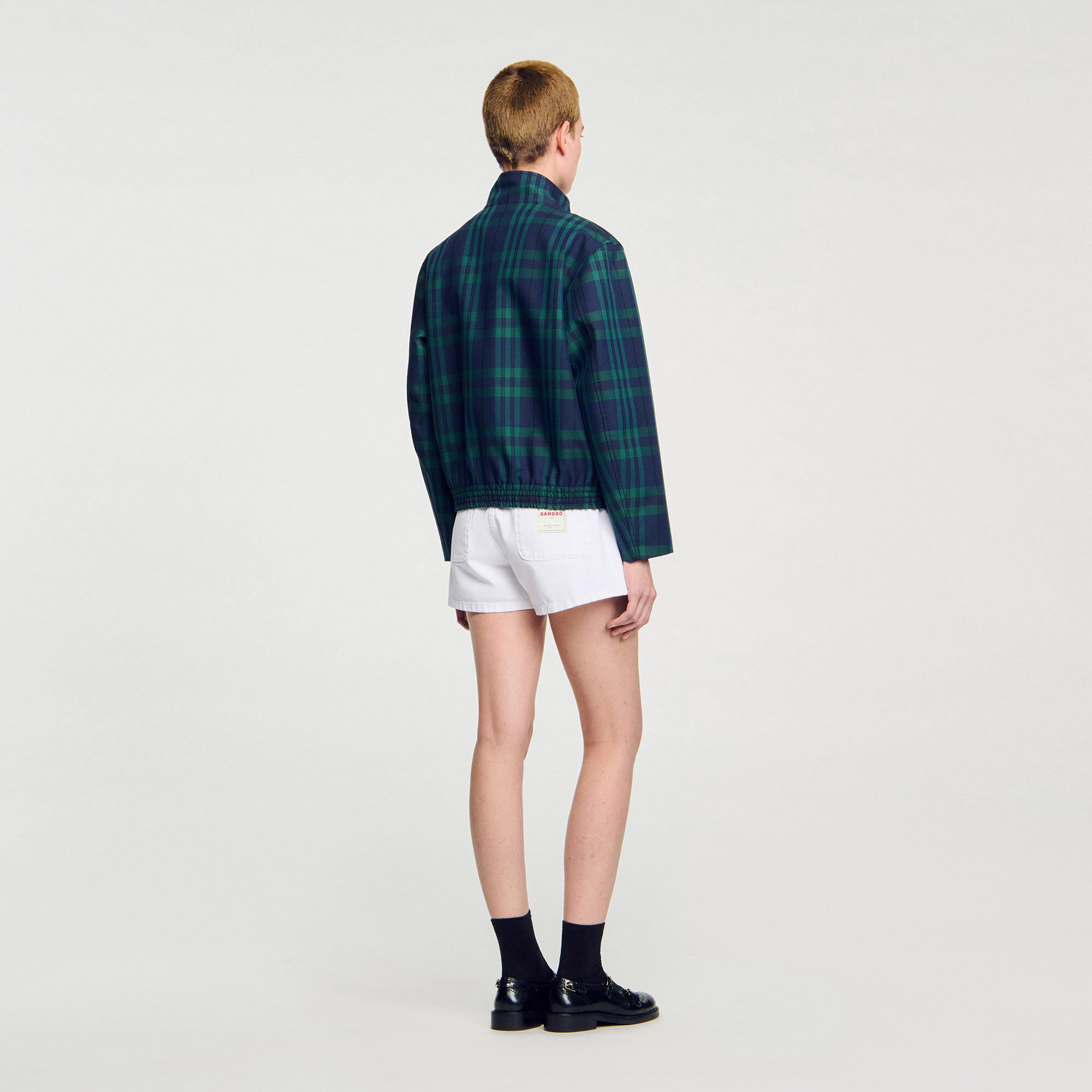 Blouson à carreaux