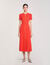 Robe longue en maille