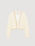 Veste courte en tweed