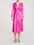 Robe longue drap&eacute;e