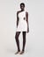 Robe courte asymétrique