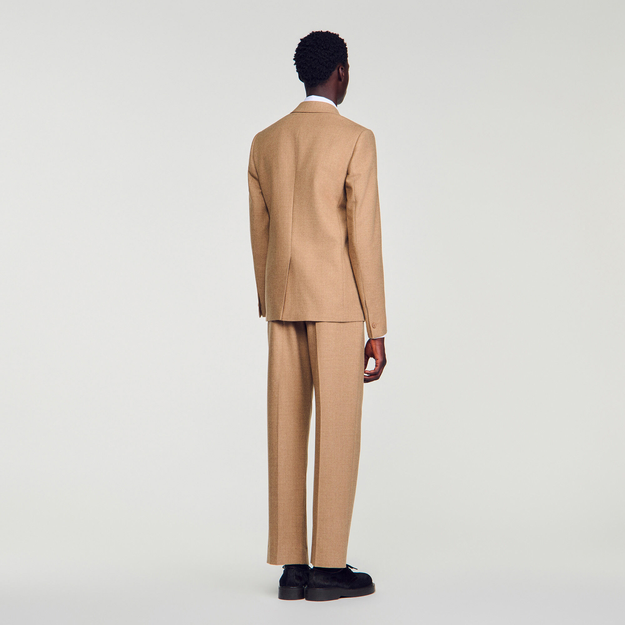 Veste de costume en laine - Homme | Sandro Paris