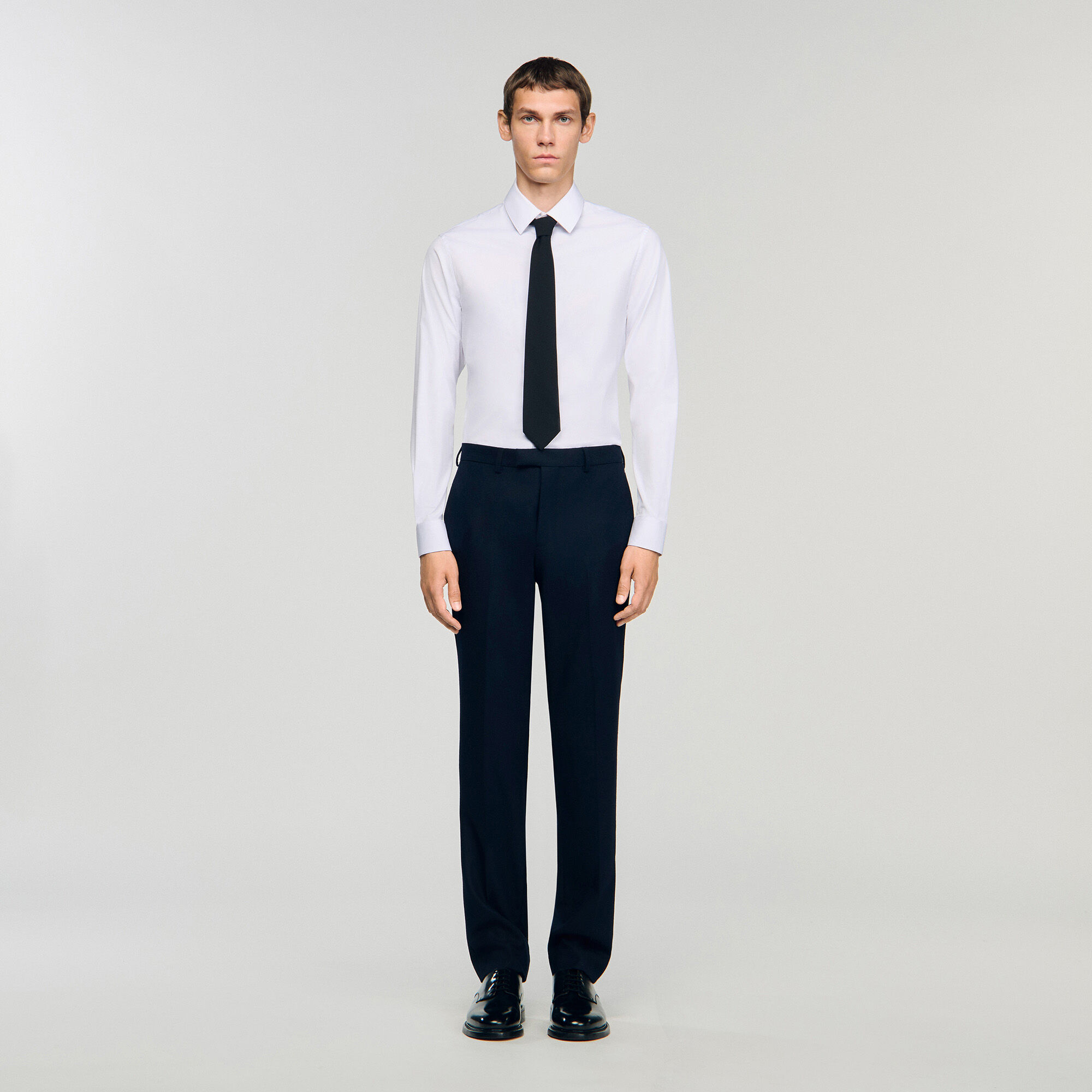 Pantalon de costume en laine