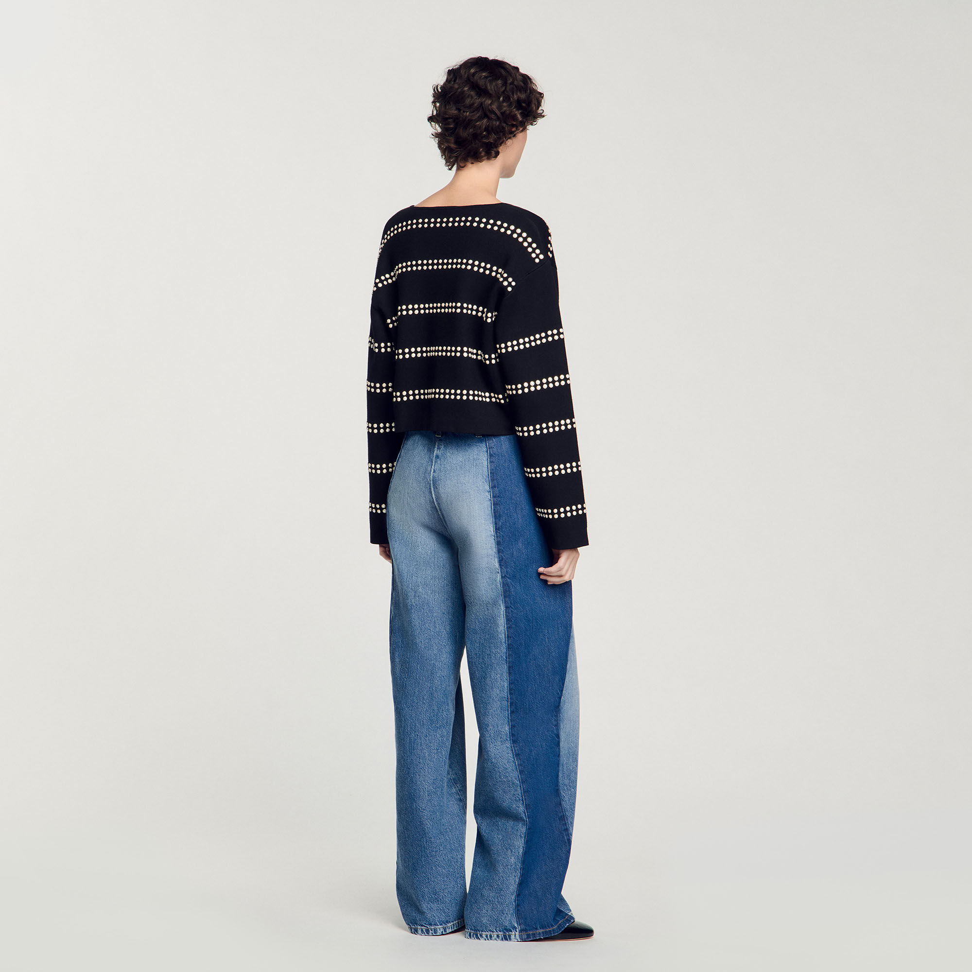 Cardigan à studs