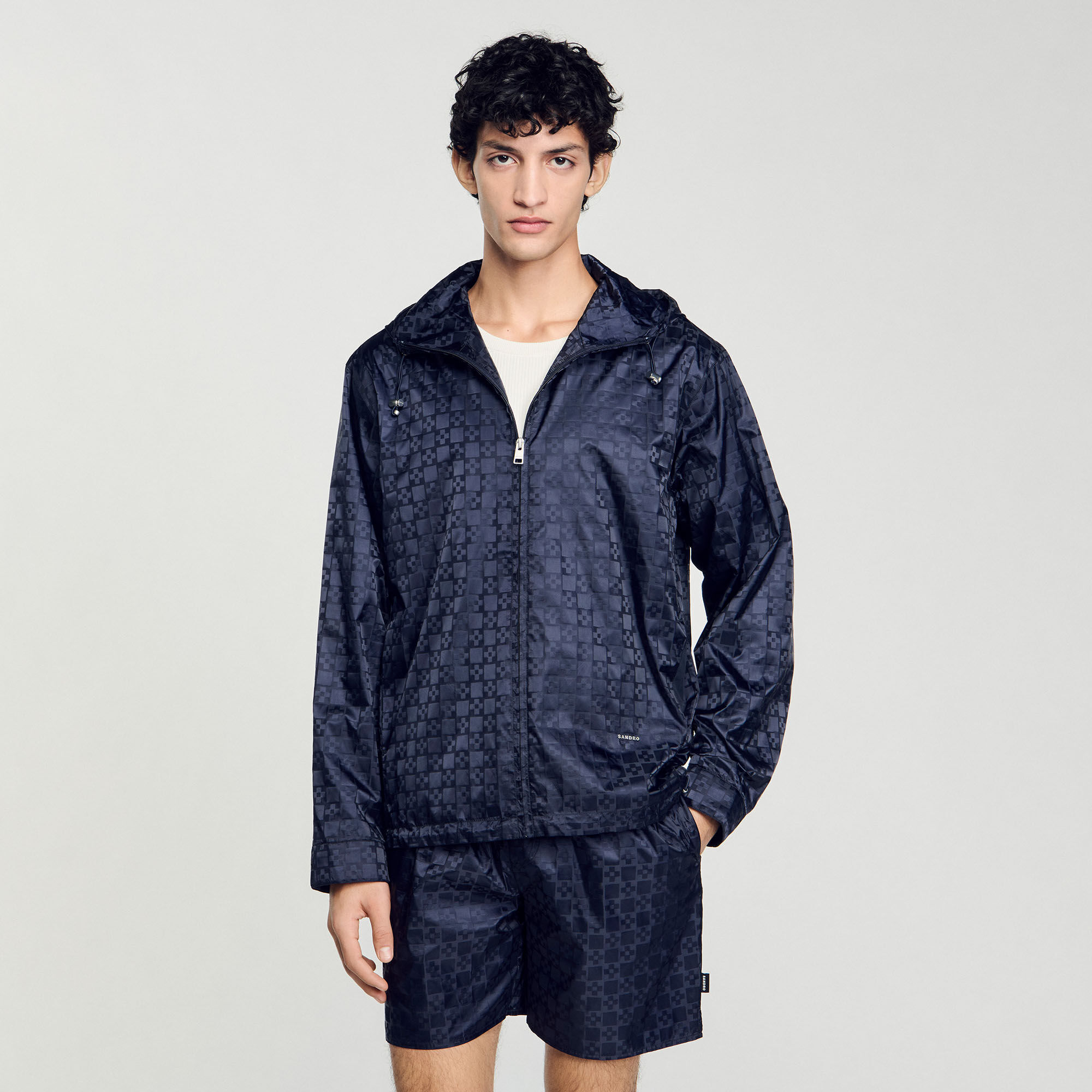 Blouson en nylon Square Cross