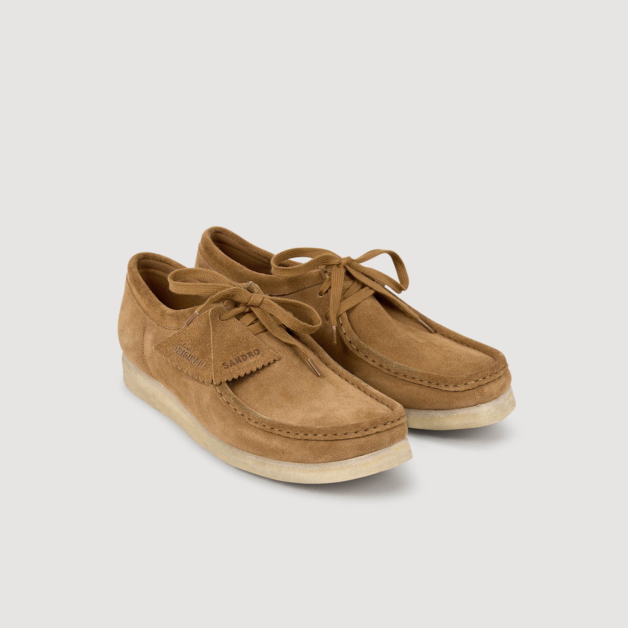 Derbies Wallabee™ en veau velours