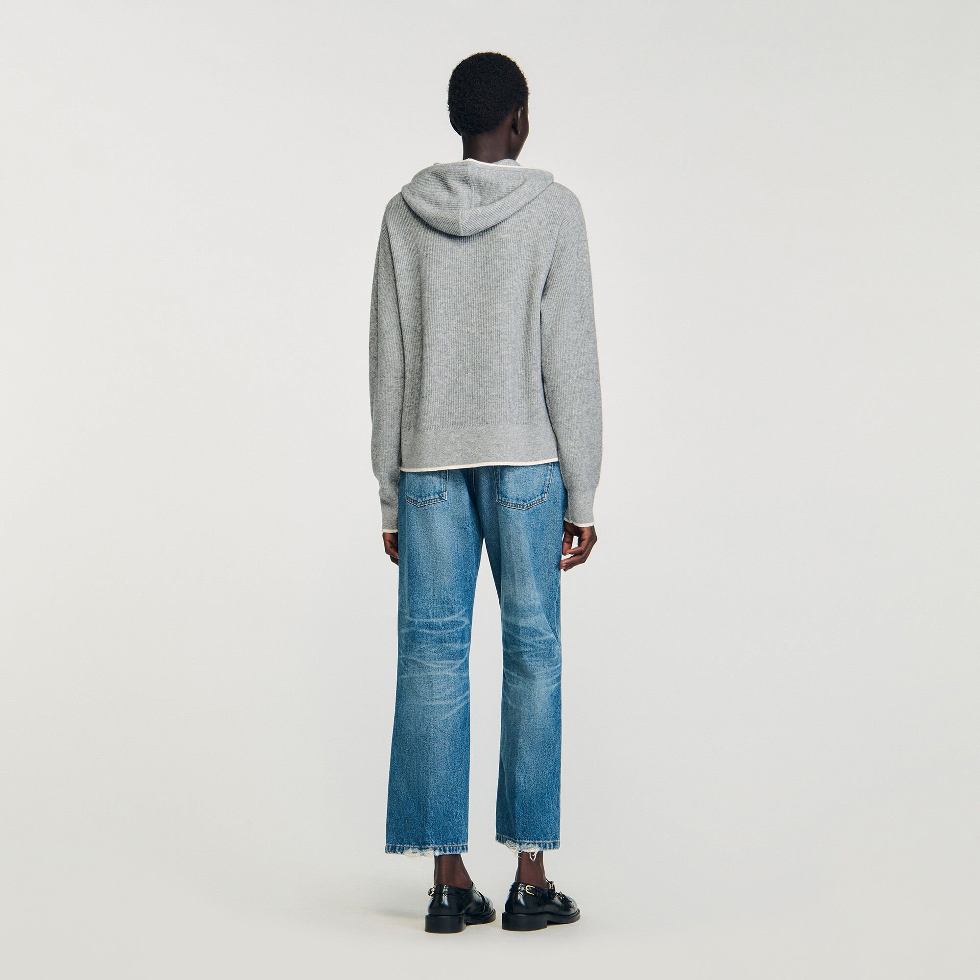 Cardigan à capuche 