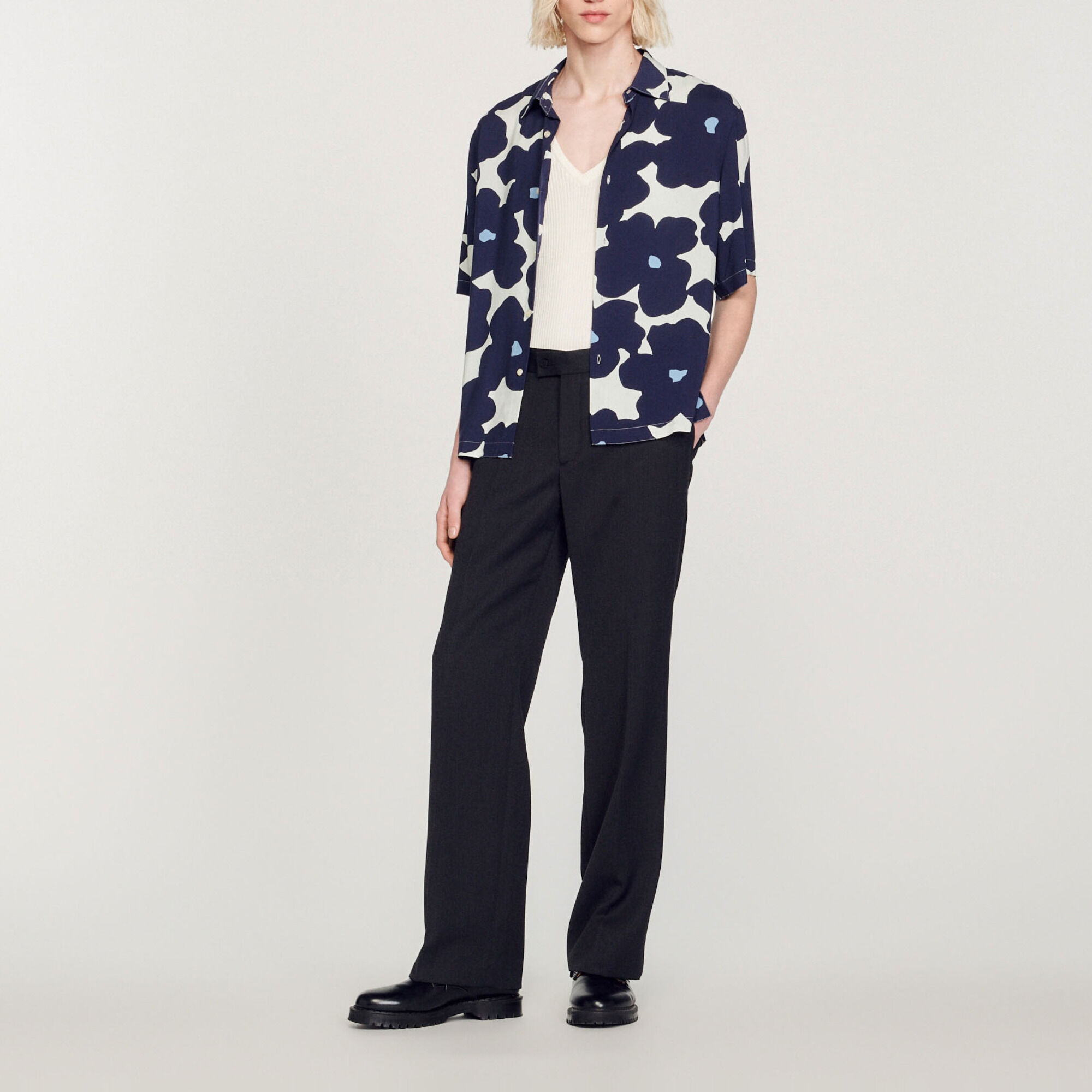 Chemise imprimé fleurs