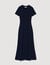 Robe longue en maille
