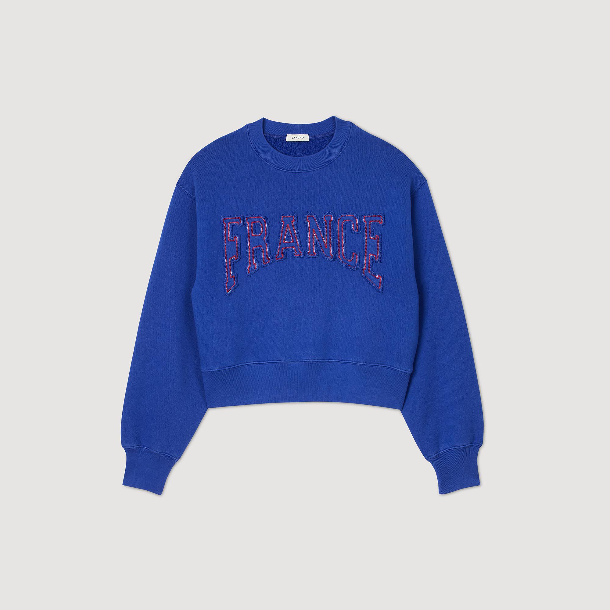 Sweatshirt brodé France