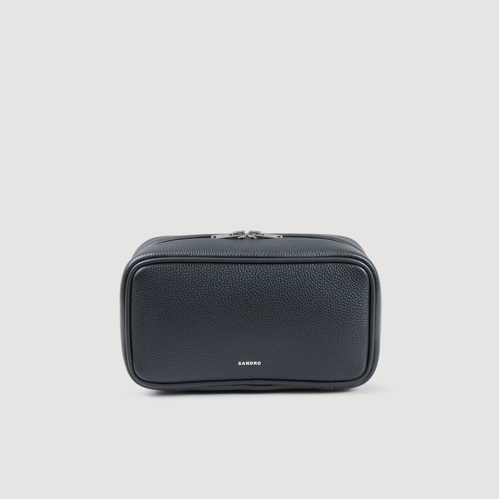 Trousse de toilette en toile enduite