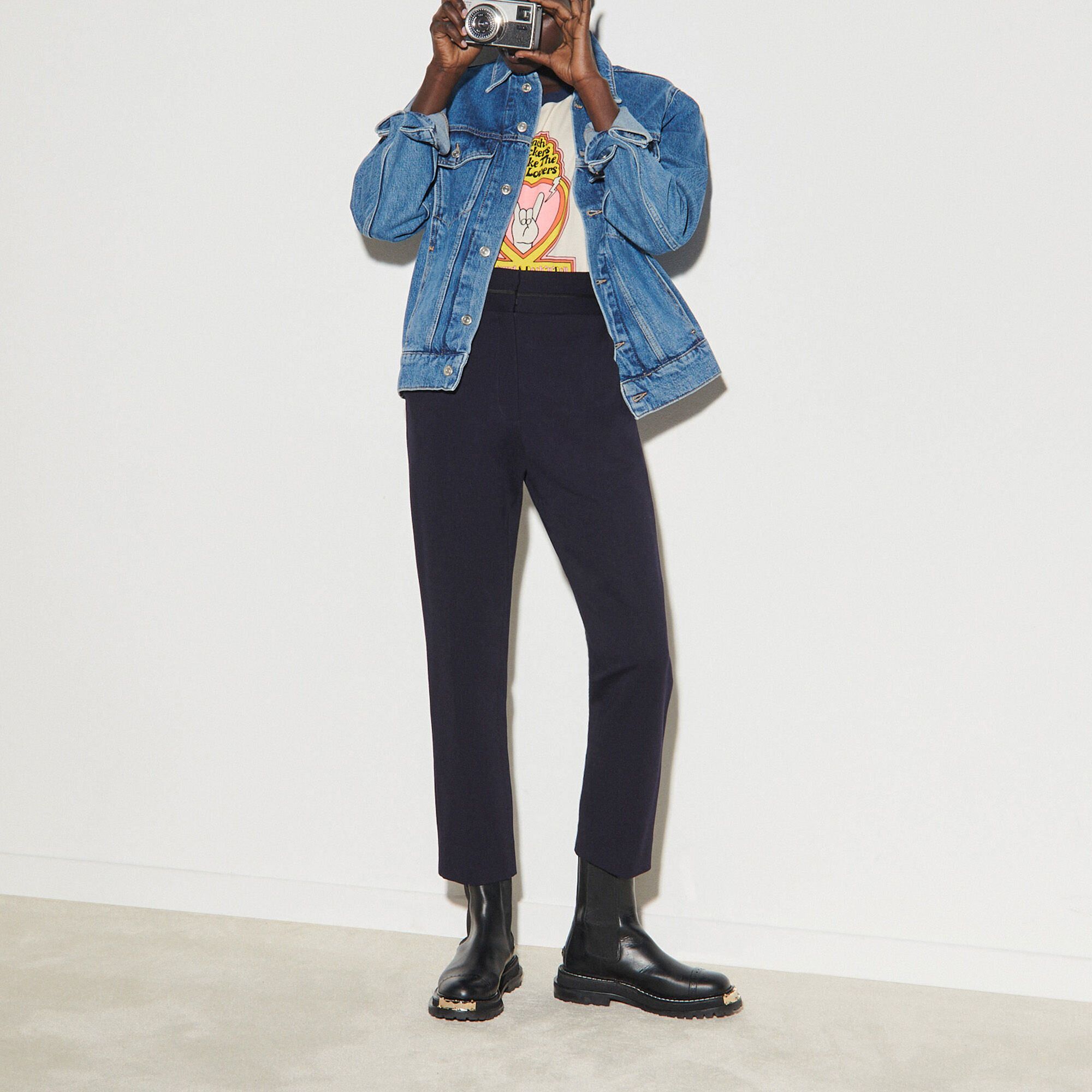 Pantalon droit 