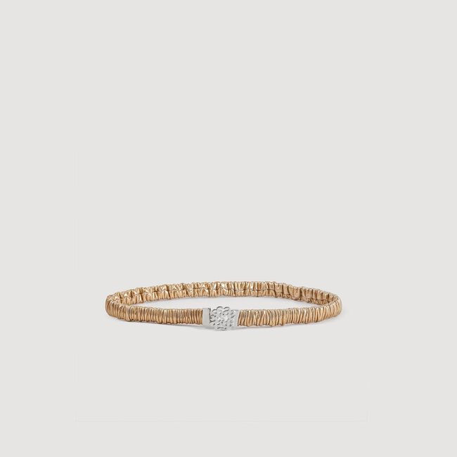 Ceinture en cuir élastique