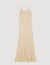 Robe longue en maille