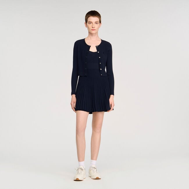 Cardigan en maille fine