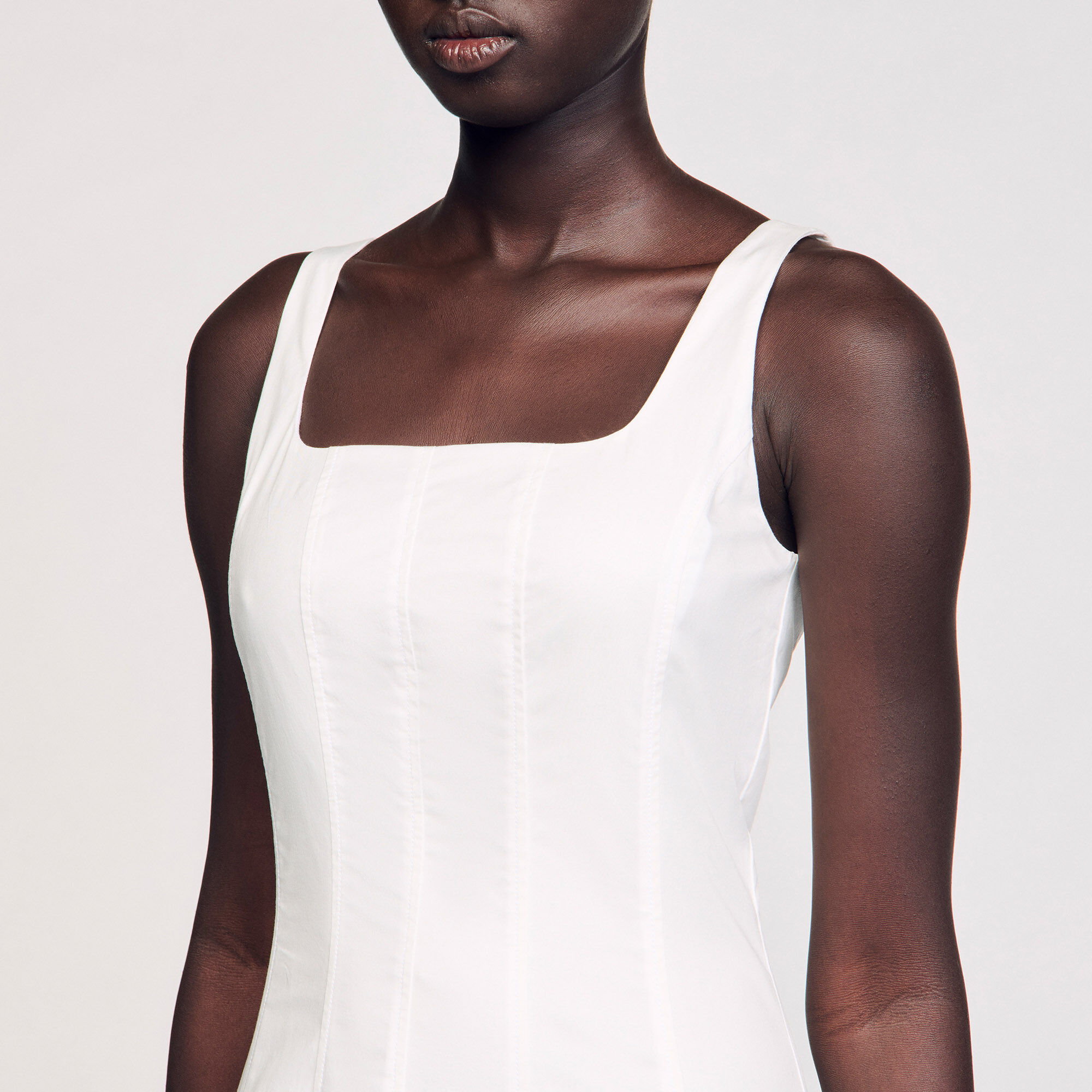 Robe longue évasée