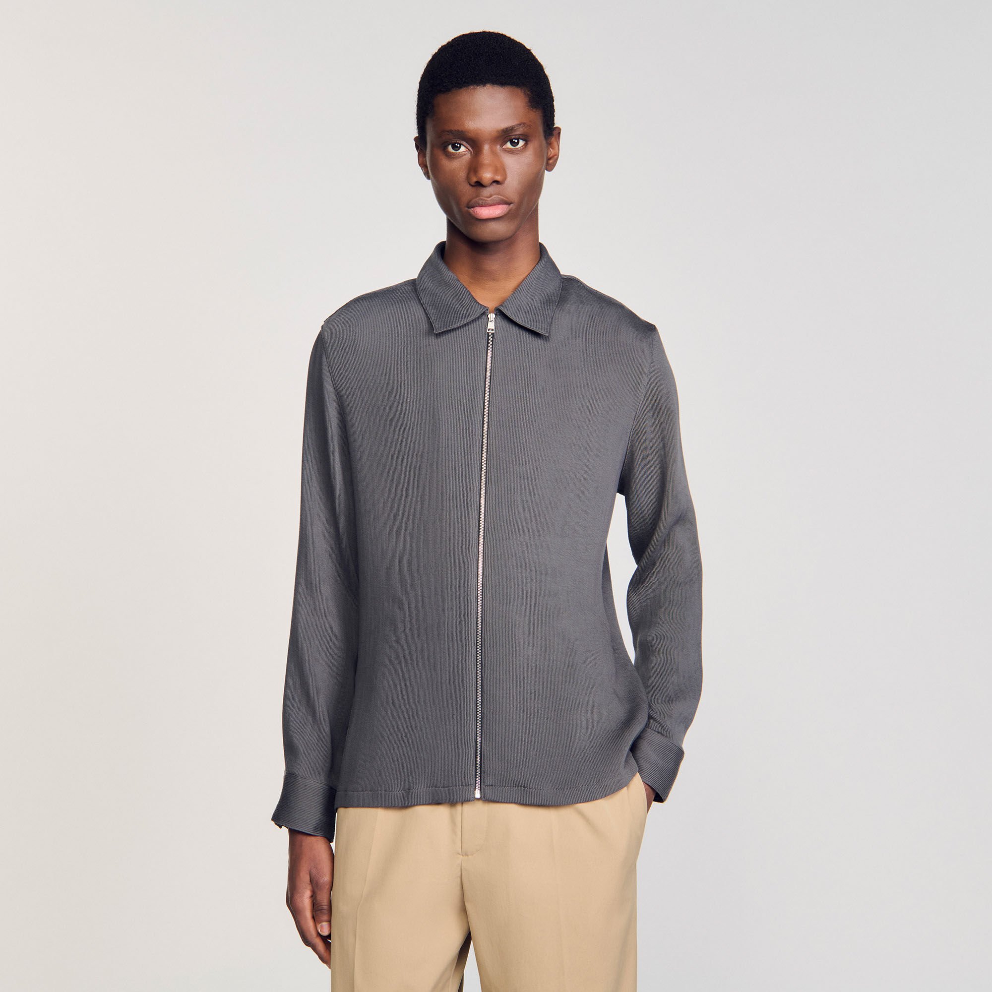 Chemise plissée