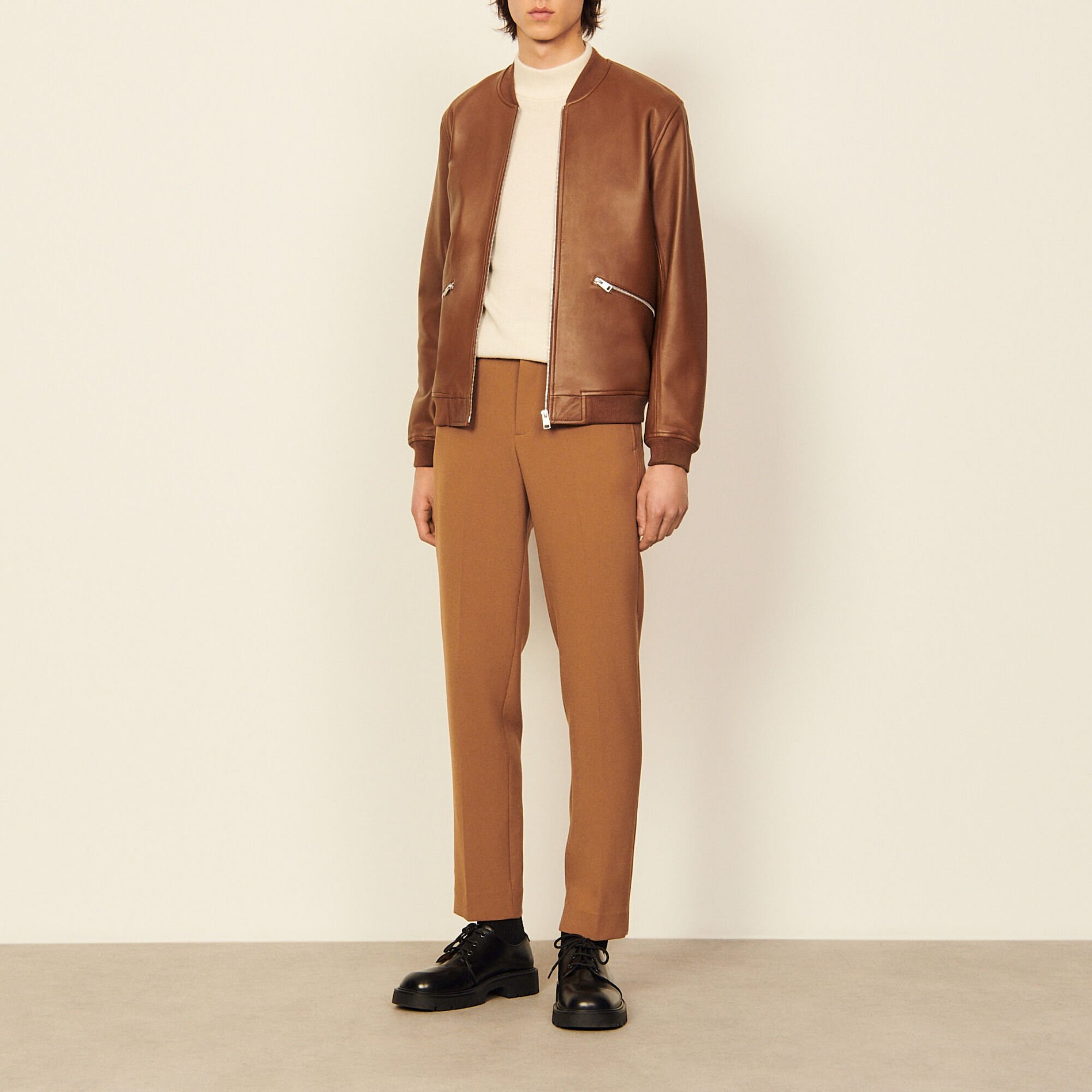 Blouson en cuir