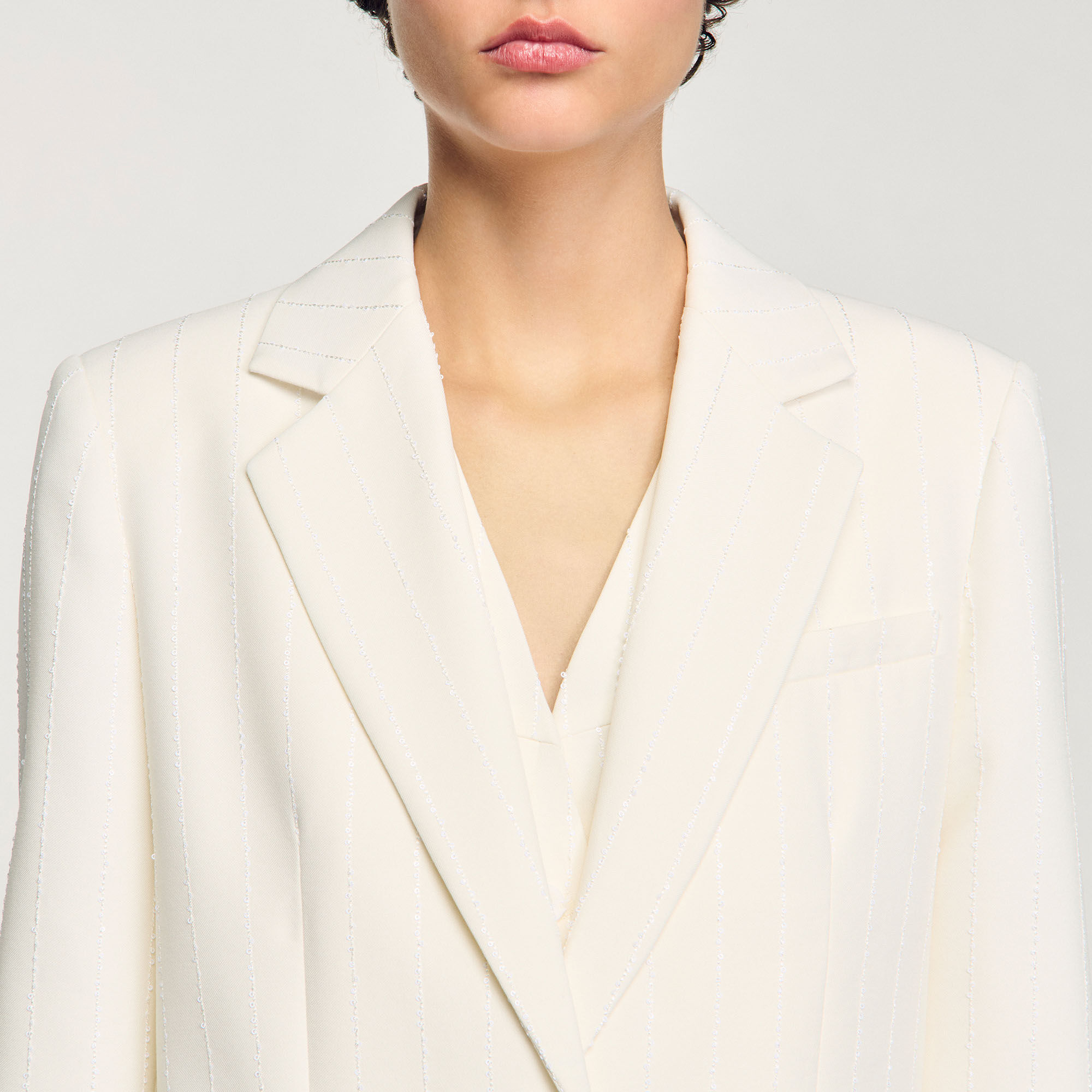 Veste de costume à sequins