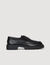 Chaussures bateau en cuir 