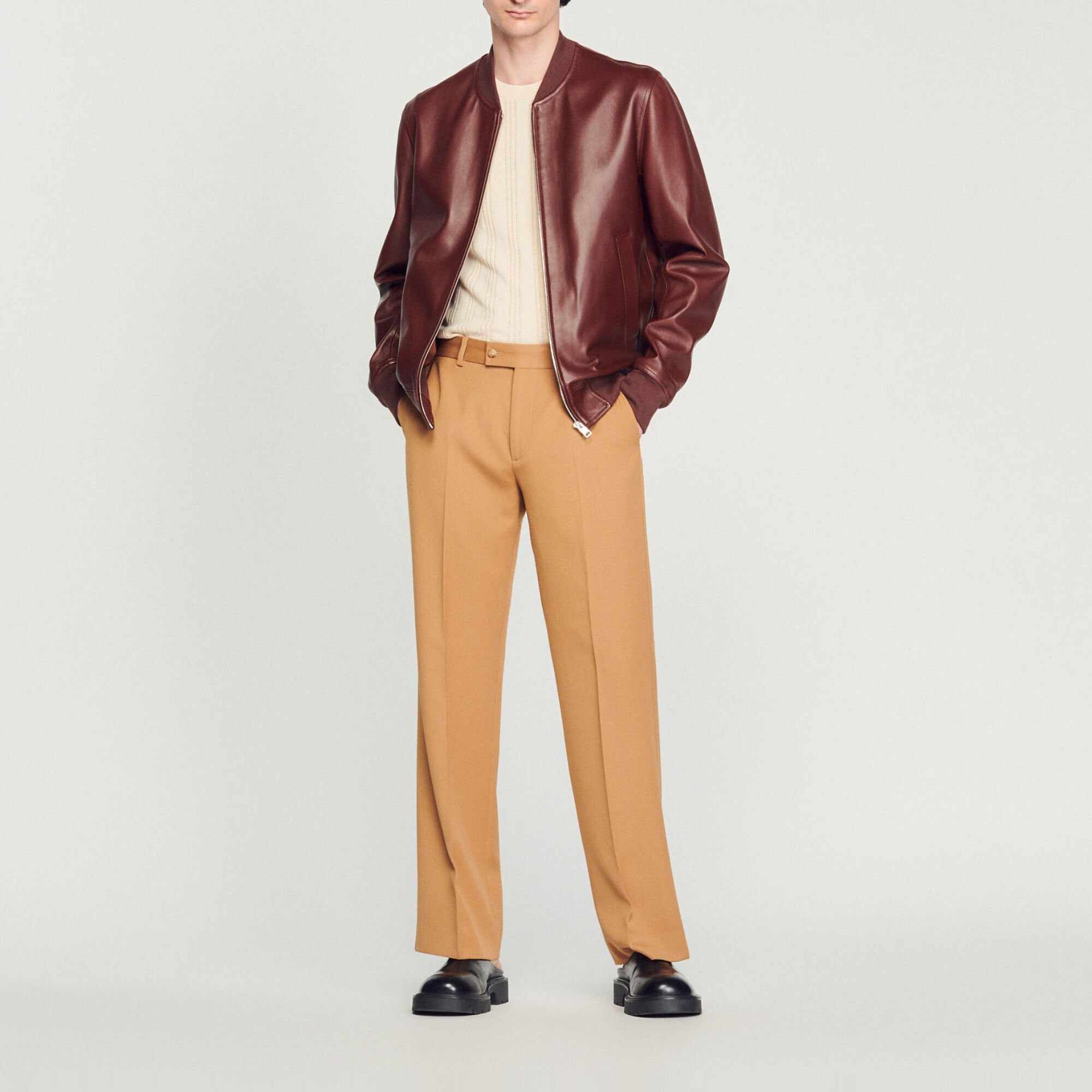 Blouson en cuir