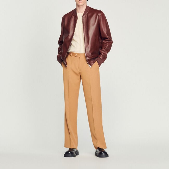 Blouson en cuir