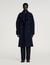 Manteau en laine croisé