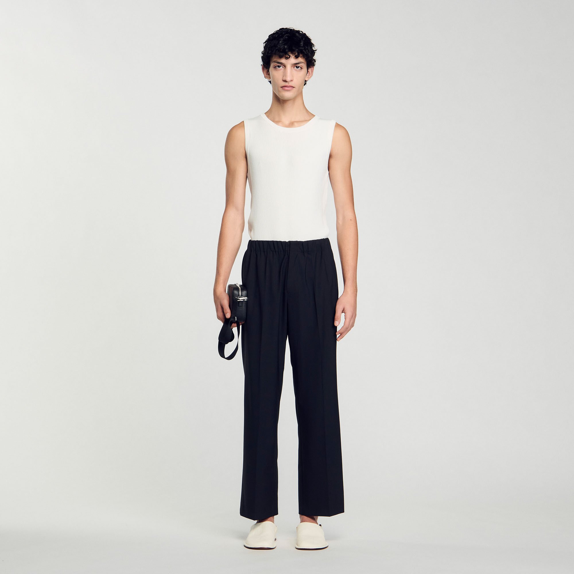 Pantalon large 