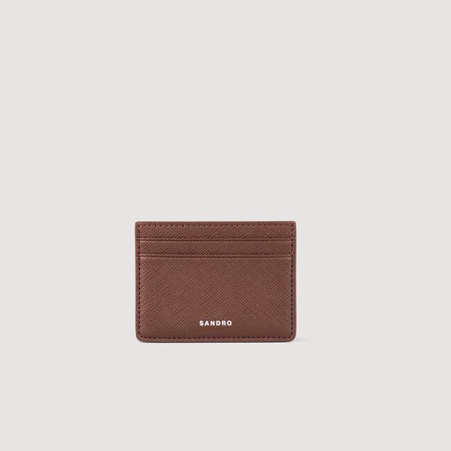Porte-cartes en cuir reconstitué