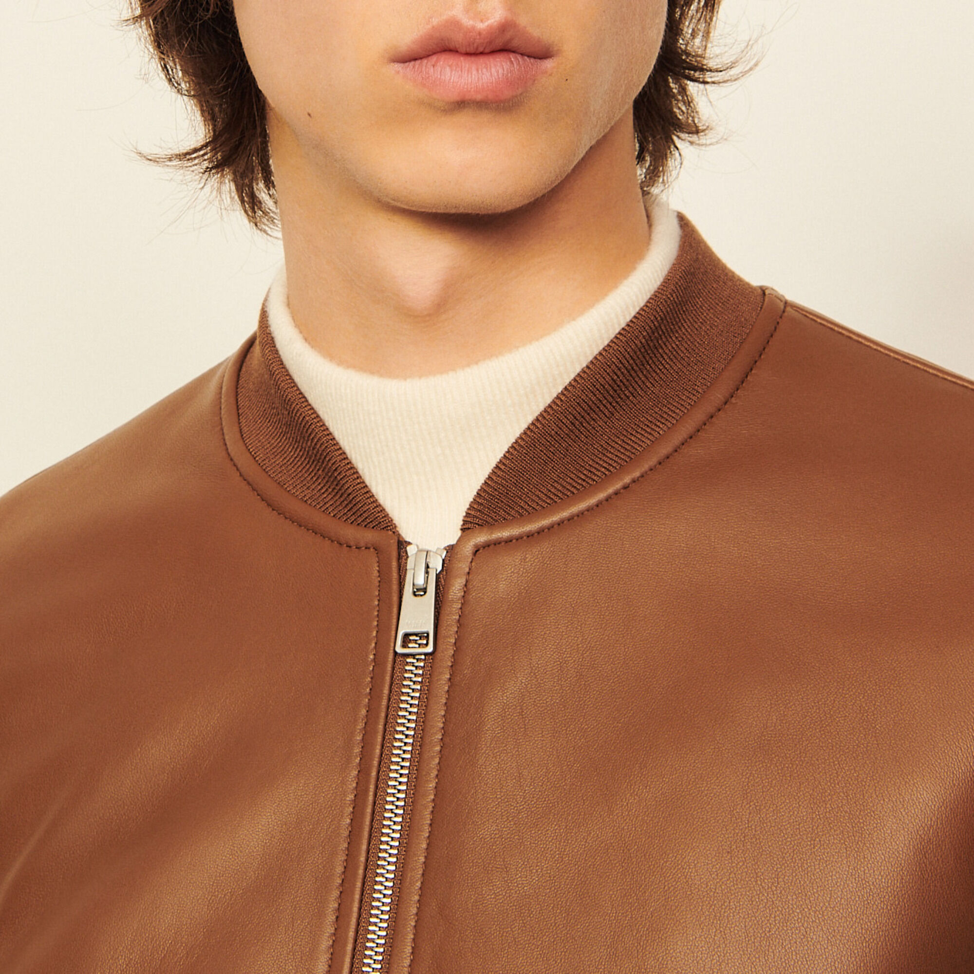 Blouson en cuir