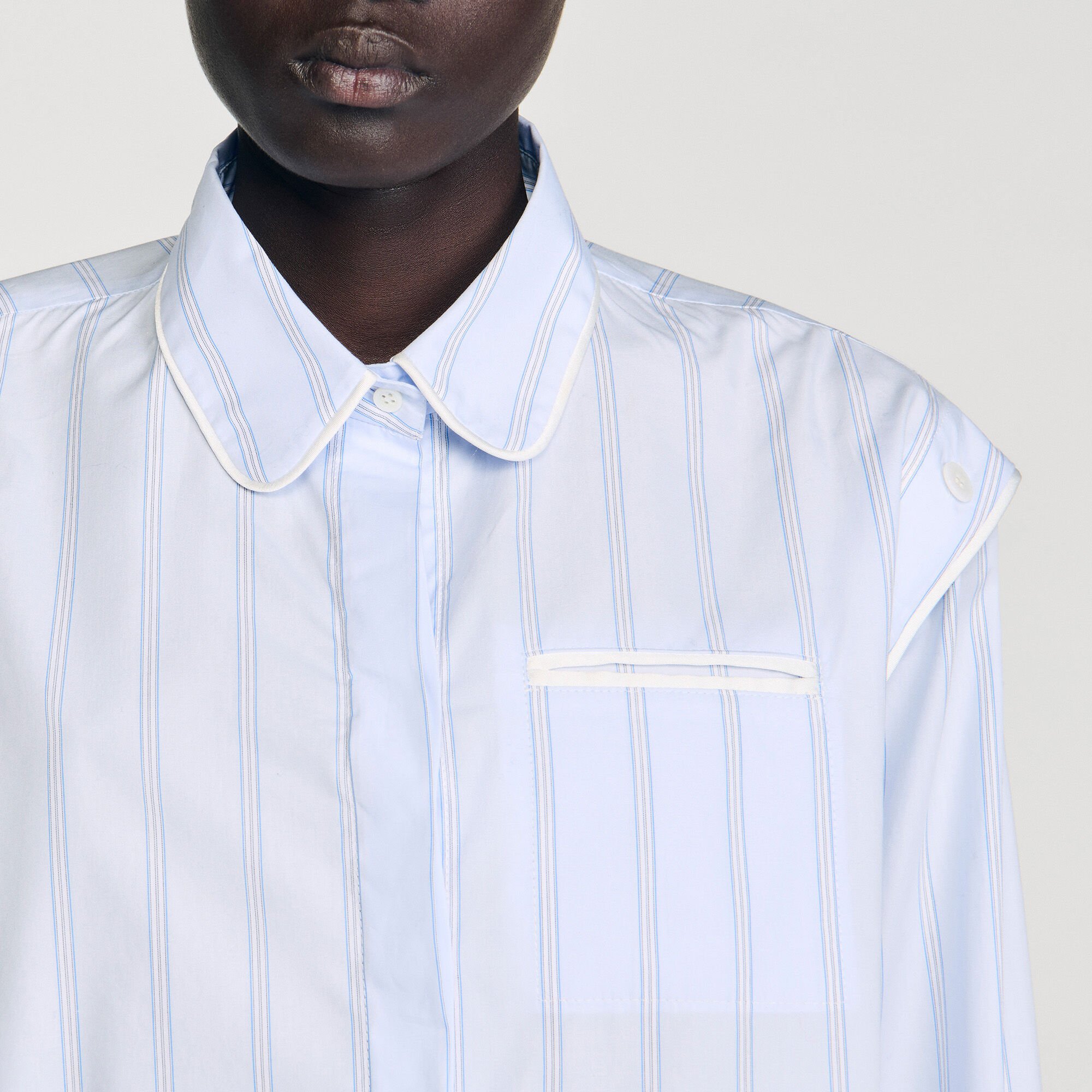 Chemise à rayures