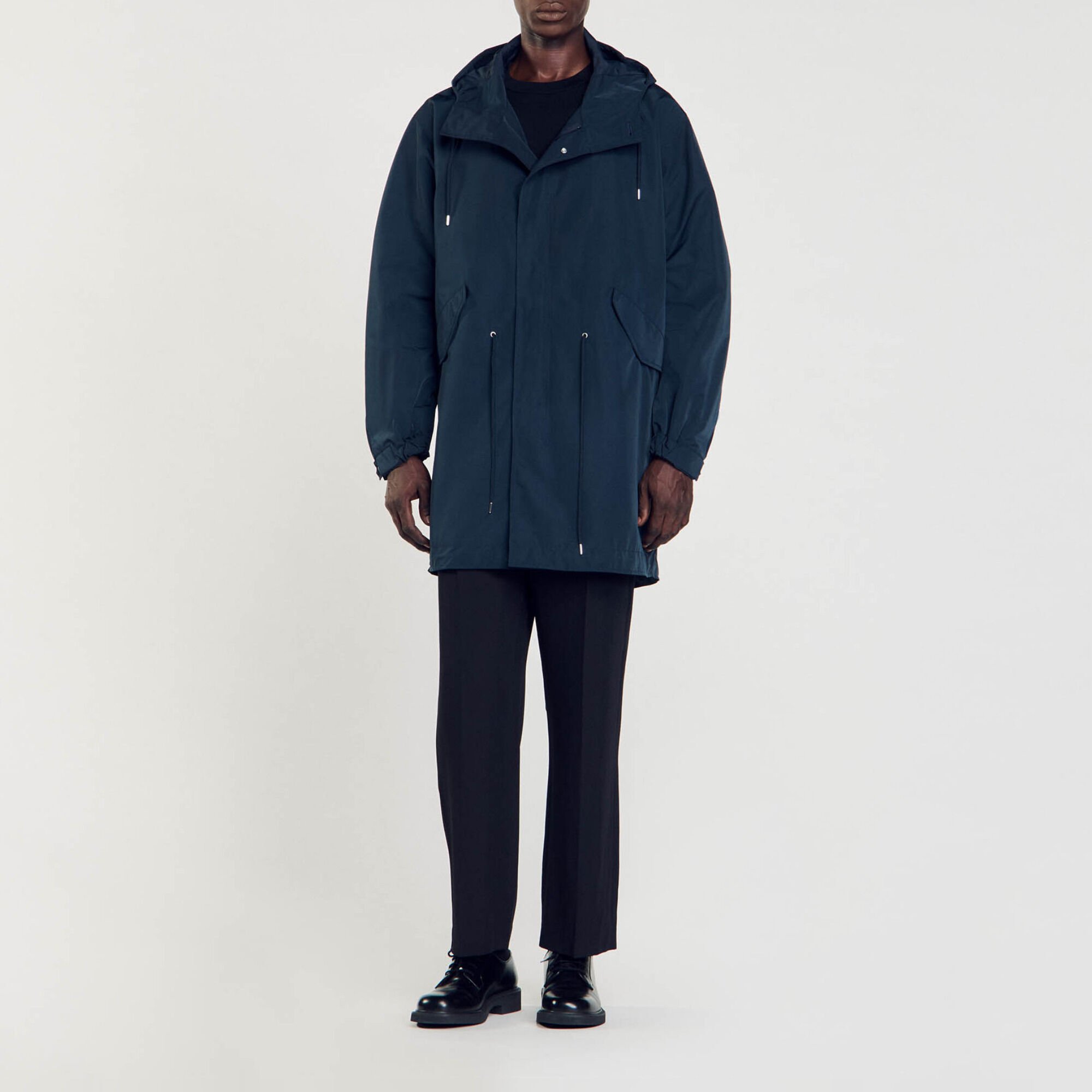 Parka longue oversize