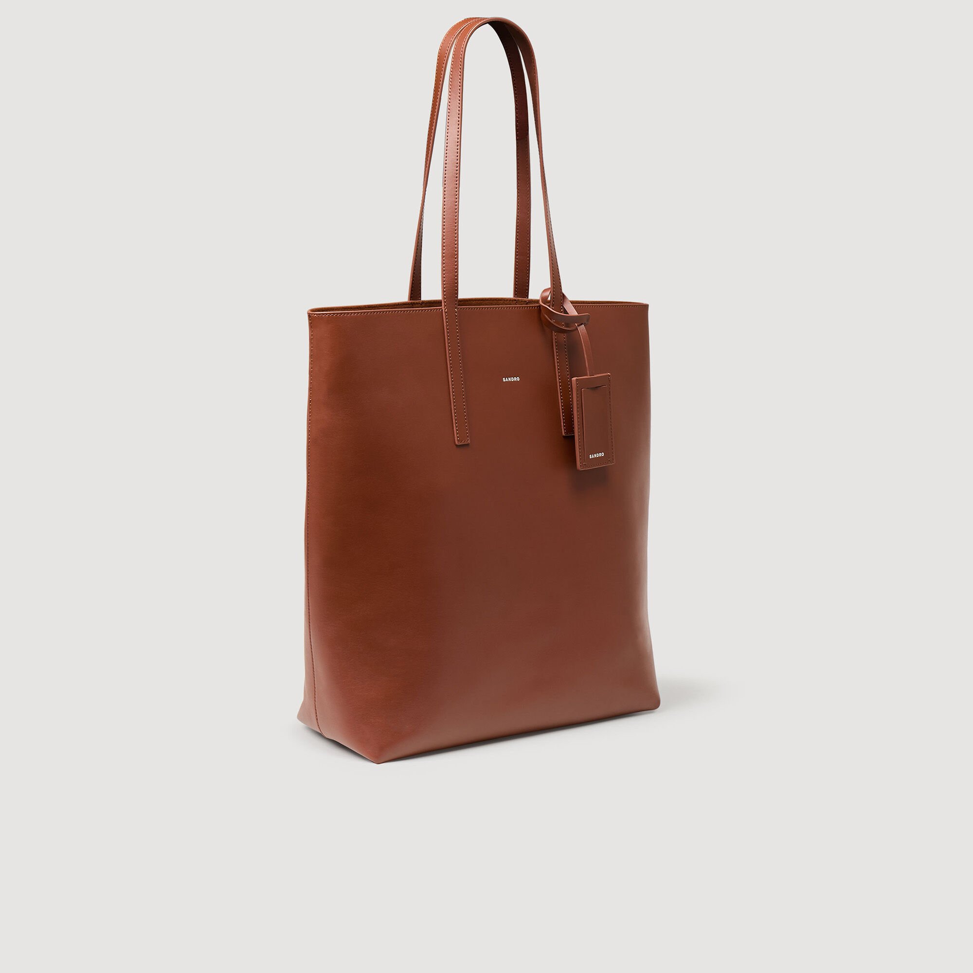 Cabas en cuir