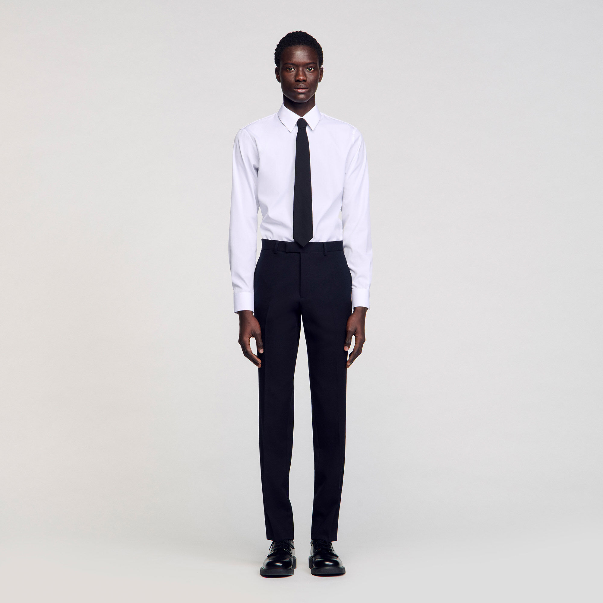 Pantalon de costume en laine