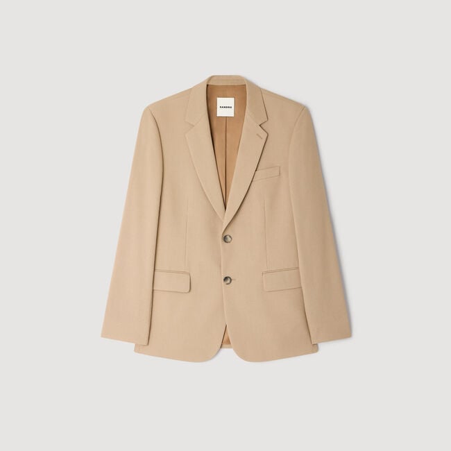 Veste de costume en laine