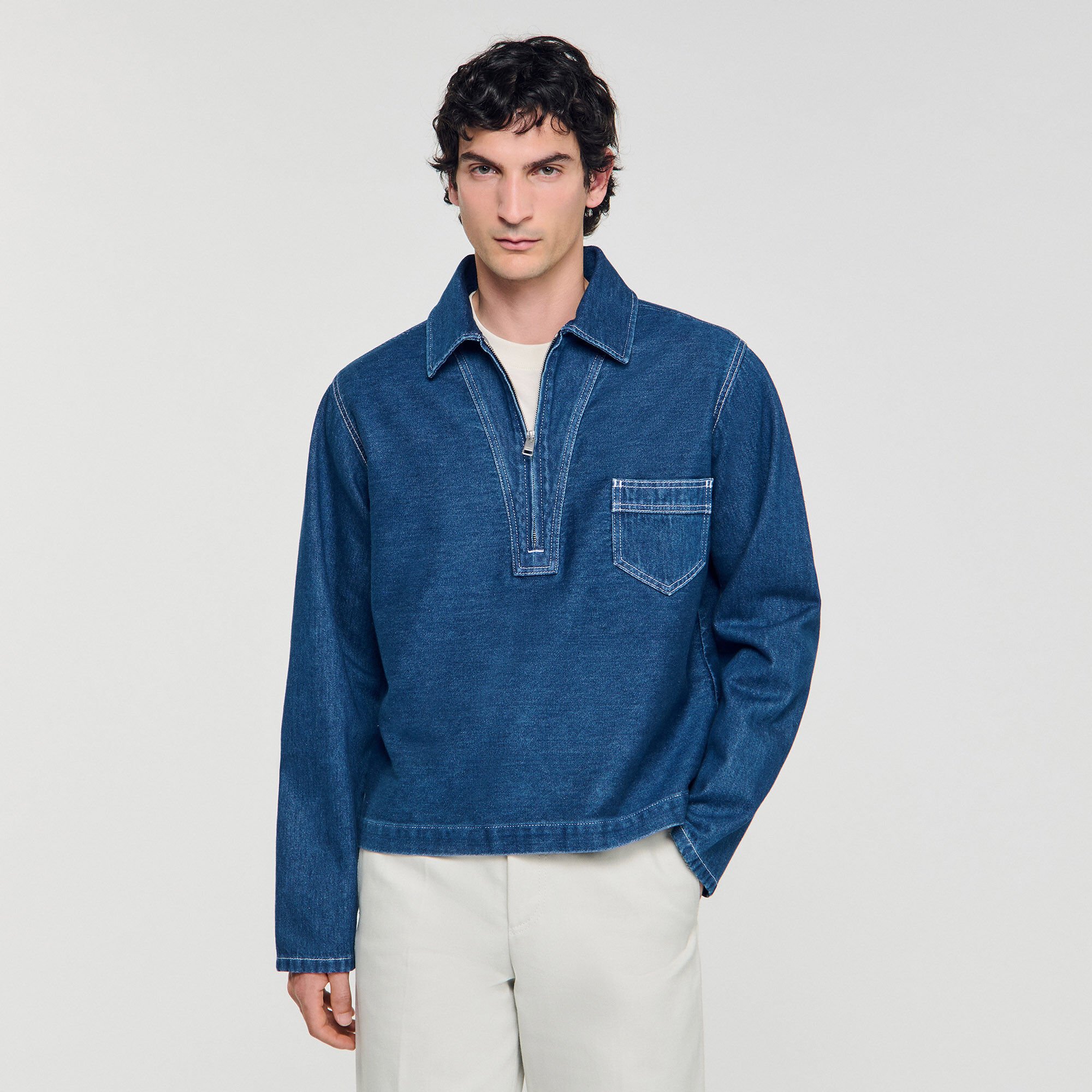 Tunique en denim